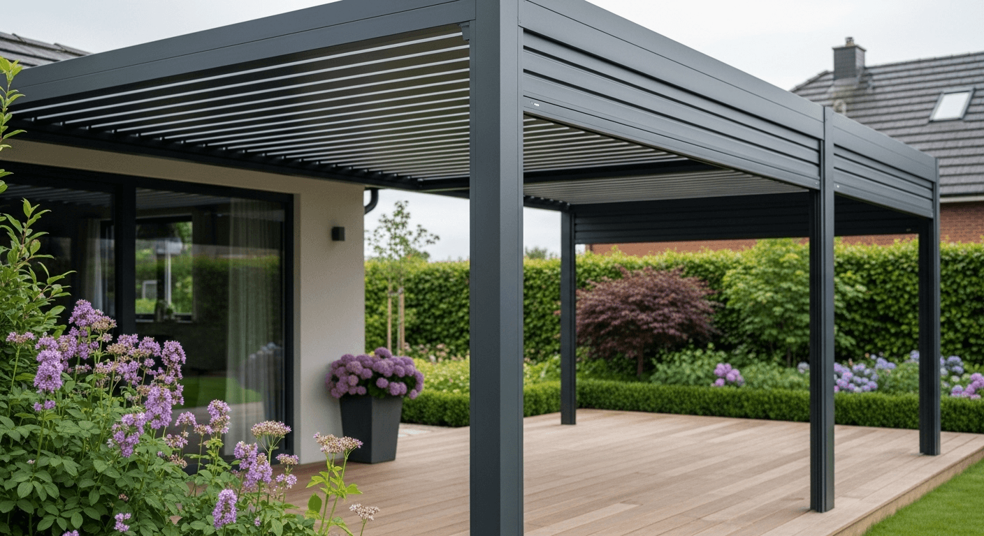 Illustration de l'article sur quelles dimensions choisir pour une pergola : guide complet