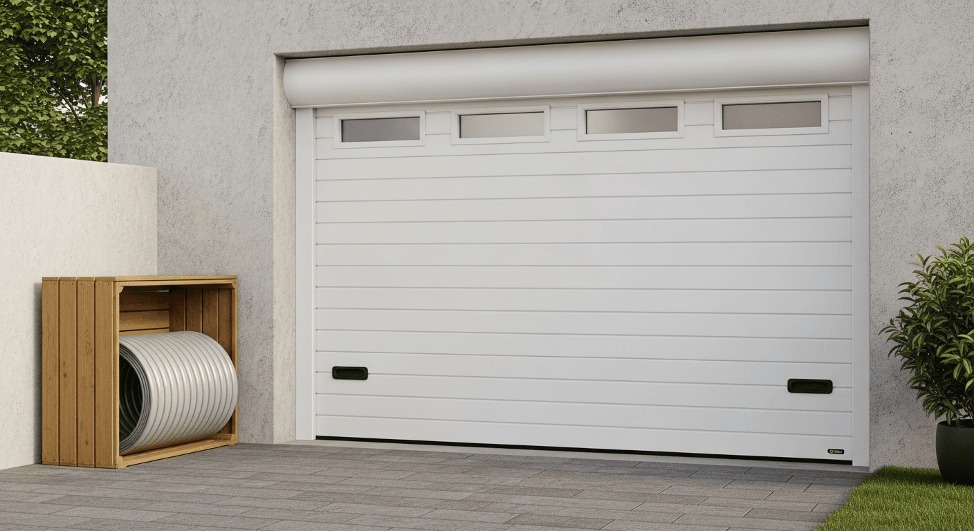 Illustration de l'article sur tout ce qu'il faut savoir sur les portes de garage à bordeaux