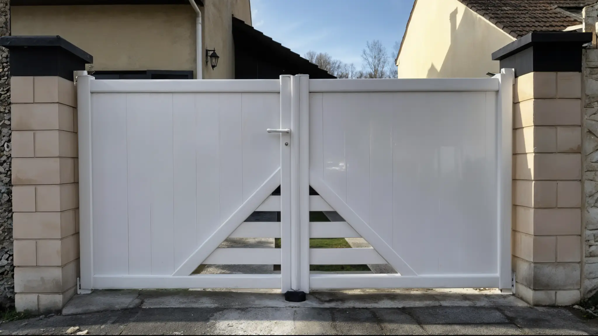 Image d'illustration : Comment entretenir et nettoyer un portail en PVC facilement