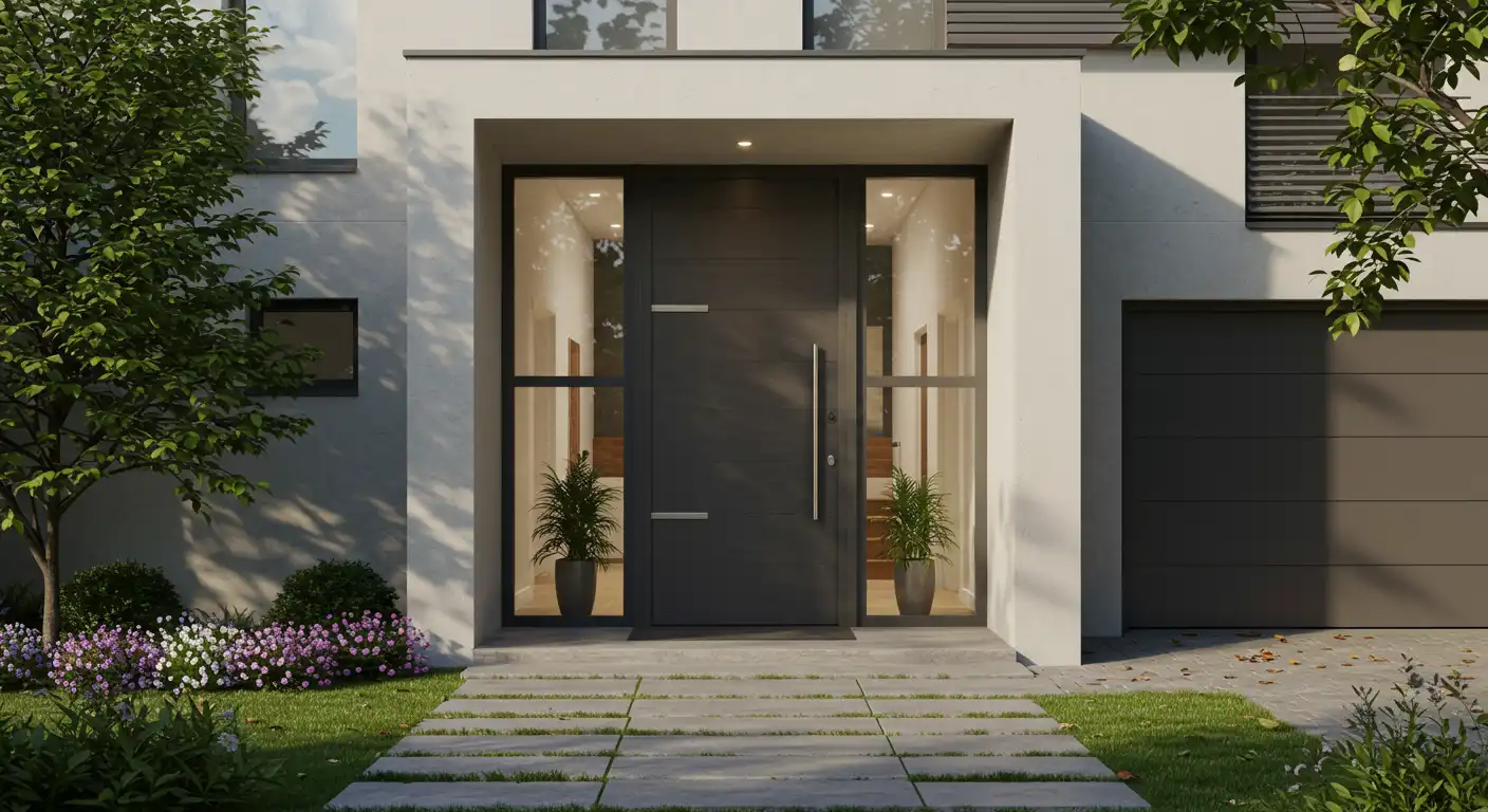Image d'illustration : Comment entretenir et nettoyer efficacement votre porte d'entrée
