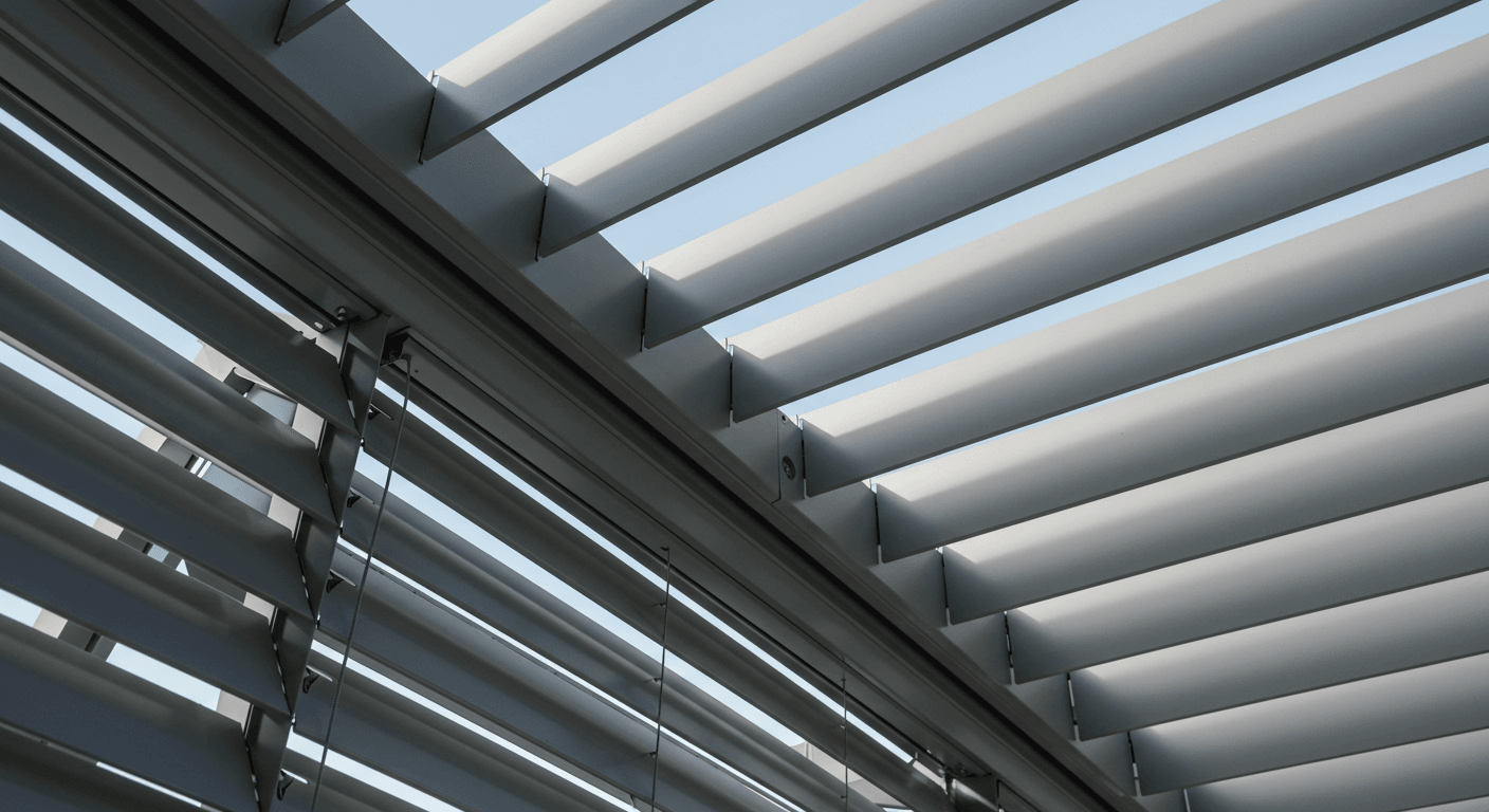 Image d'illustration : Comment fonctionne une pergola bioclimatique : Tout ce que vous devez savoir